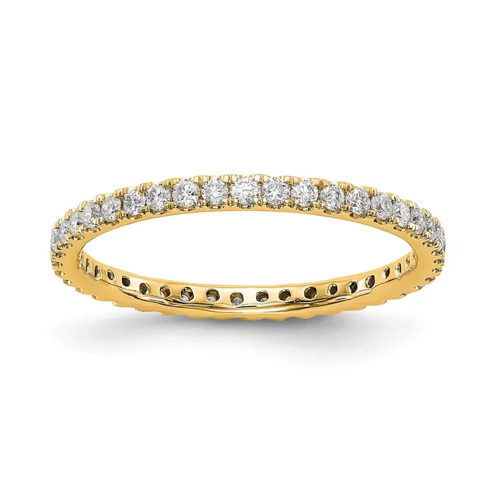 12ct Natural Diamond Wedding Ring Womens UProng Eternity Band 14k Yellow Gold Goldiacom Rings 12ct Natural Diamond Wedding Ring Womens UProng Eternity Band 14k Yellow Gold Goldiacom Rings