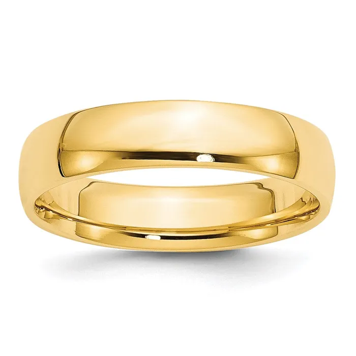 Goldia Rings Solid 10K Yellow Gold 5mm Light Weight Comfort Fit MensWomens Wedding Band Ring Size 95 Goldia Rings Solid 10K Yellow Gold 5mm Light Weight Comfort Fit MensWomens Wedding Band Ring Size 95
