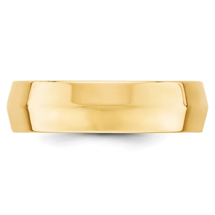 Goldia Rings Solid 10K Yellow Gold 6mm Knife Edge Comfort Fit MensWomens Wedding Band Ring Size 115 Goldia Rings Solid 10K Yellow Gold 6mm Knife Edge Comfort Fit MensWomens Wedding Band Ring Size 115