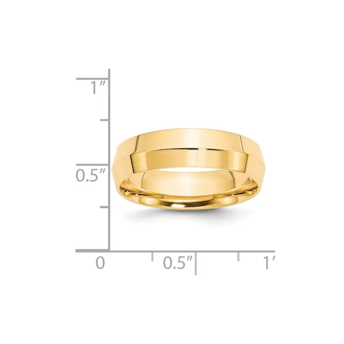 Goldia Rings Solid 10K Yellow Gold 6mm Knife Edge Comfort Fit MensWomens Wedding Band Ring Size 115 Goldia Rings Solid 10K Yellow Gold 6mm Knife Edge Comfort Fit MensWomens Wedding Band Ring Size 115