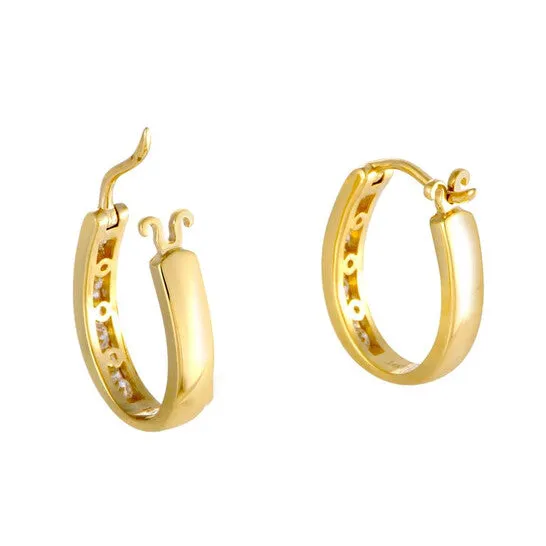 JMS always Original LB Exclusive 14K Yellow Gold 050 ct Diamond Small Hoop Earrings Earrings JMS always Original LB Exclusive 14K Yellow Gold 050 ct Diamond Small Hoop Earrings Earrings