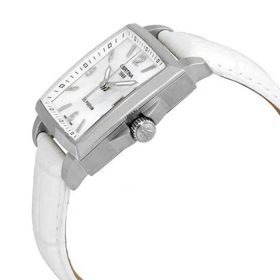 Original Certina DS Podium Quartz White Mother of Pearl Dial Ladies Watch C0013101611700 JMS always Watches