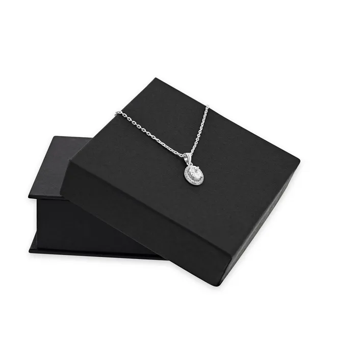 Euterpe Crystal Sterling Silver Necklace Ema Jewels Necklaces