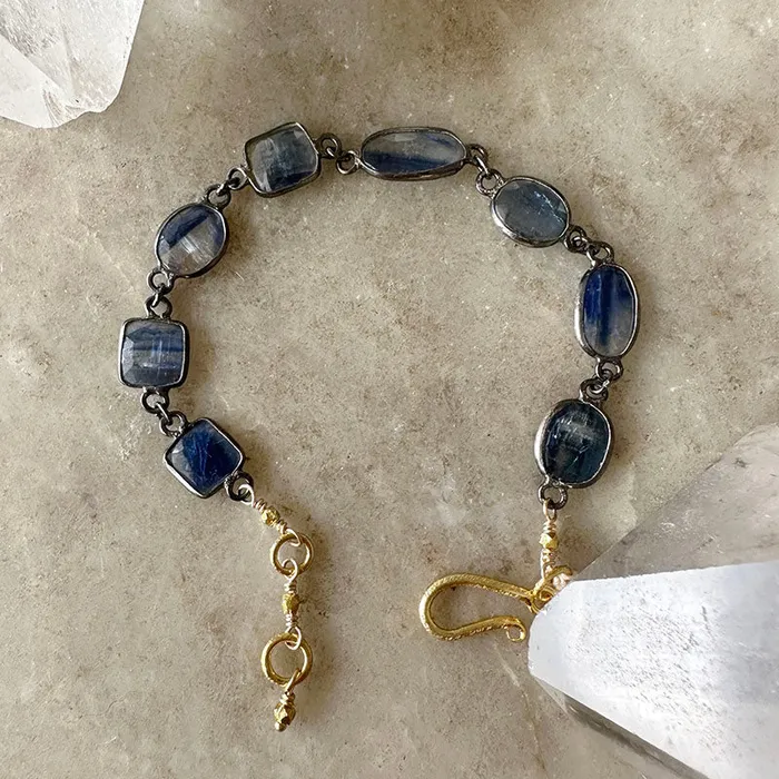 Juliana Kyanite Bracelet Robindira Unsworth Bracelets