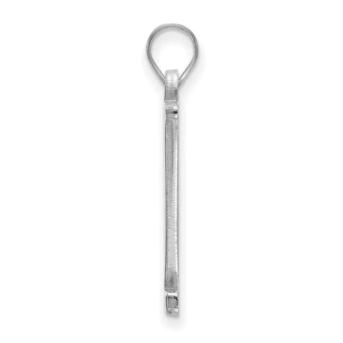 Sterling Silver Rhplated Vanderbilt University Large Pendant TreasureFineJewelers Necklaces
